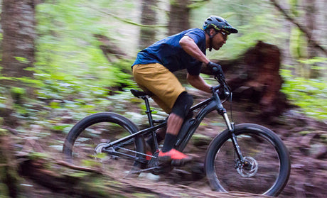 fat tire mountain ebikes riding