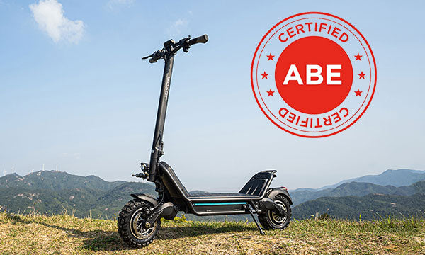 abe certified e scooters oolactive