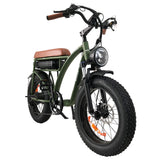 Bezior XF001 Plus Electric Bike 20" Fat Tires 1000W Motor 48V 17.5Ah Battery