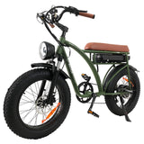 Bezior XF001 Plus Electric Bike 20" Fat Tires 1000W Motor 48V 17.5Ah Battery