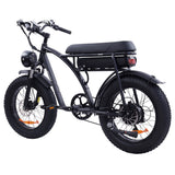 Bezior XF001 Plus Electric Bike 20" Fat Tires 1000W Motor 48V 17.5Ah Battery