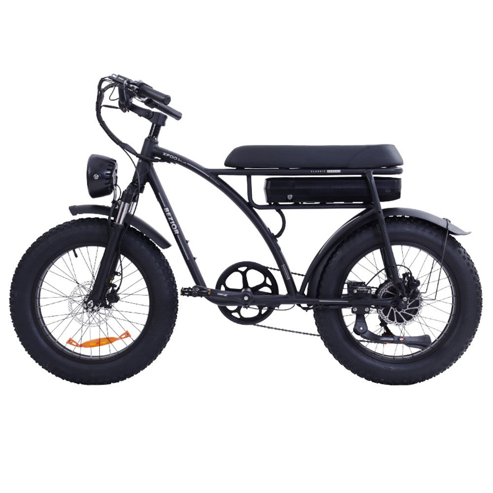 Bezior XF001 Plus Electric Bike 20" Fat Tires 1000W Motor 48V 17.5Ah Battery