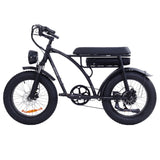 Bezior XF001 Plus Electric Bike 20" Fat Tires 1000W Motor 48V 17.5Ah Battery