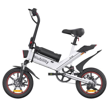 NIUBILITY B14S Electric Bike 14" Tires 400W Motor 48V 15Ah Dual Battery