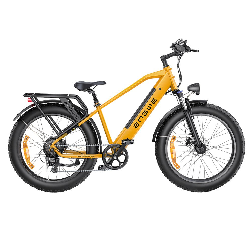 Bicicleta eléctrica ENGWE E26 de 26'', neumáticos gruesos, motor de 250W, batería de 48V y 16Ah