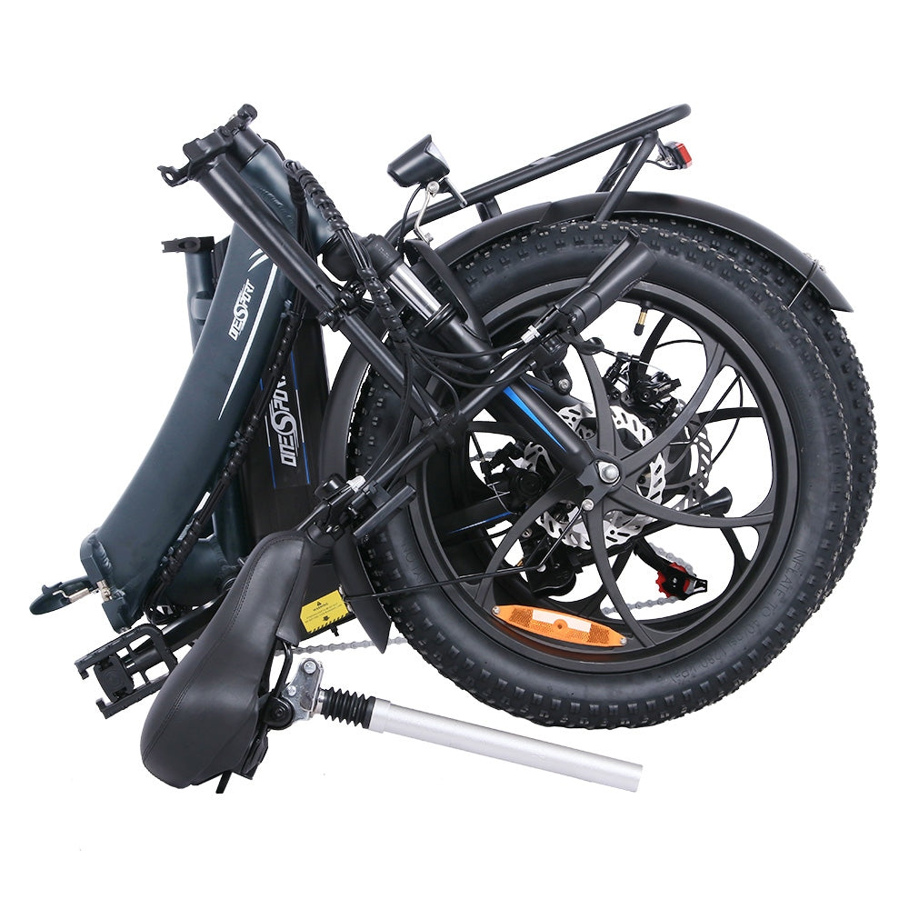 ONESPORT OT16 Electric Bike 20" Fat Tires 350W Motor 48V 15A Battery