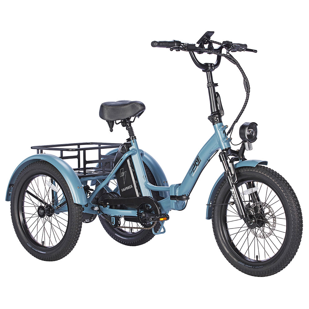 Fafrees F20 Mate Foldable Electric Cargo Tricycle 20" Tires 500W 48V 18.2Ah