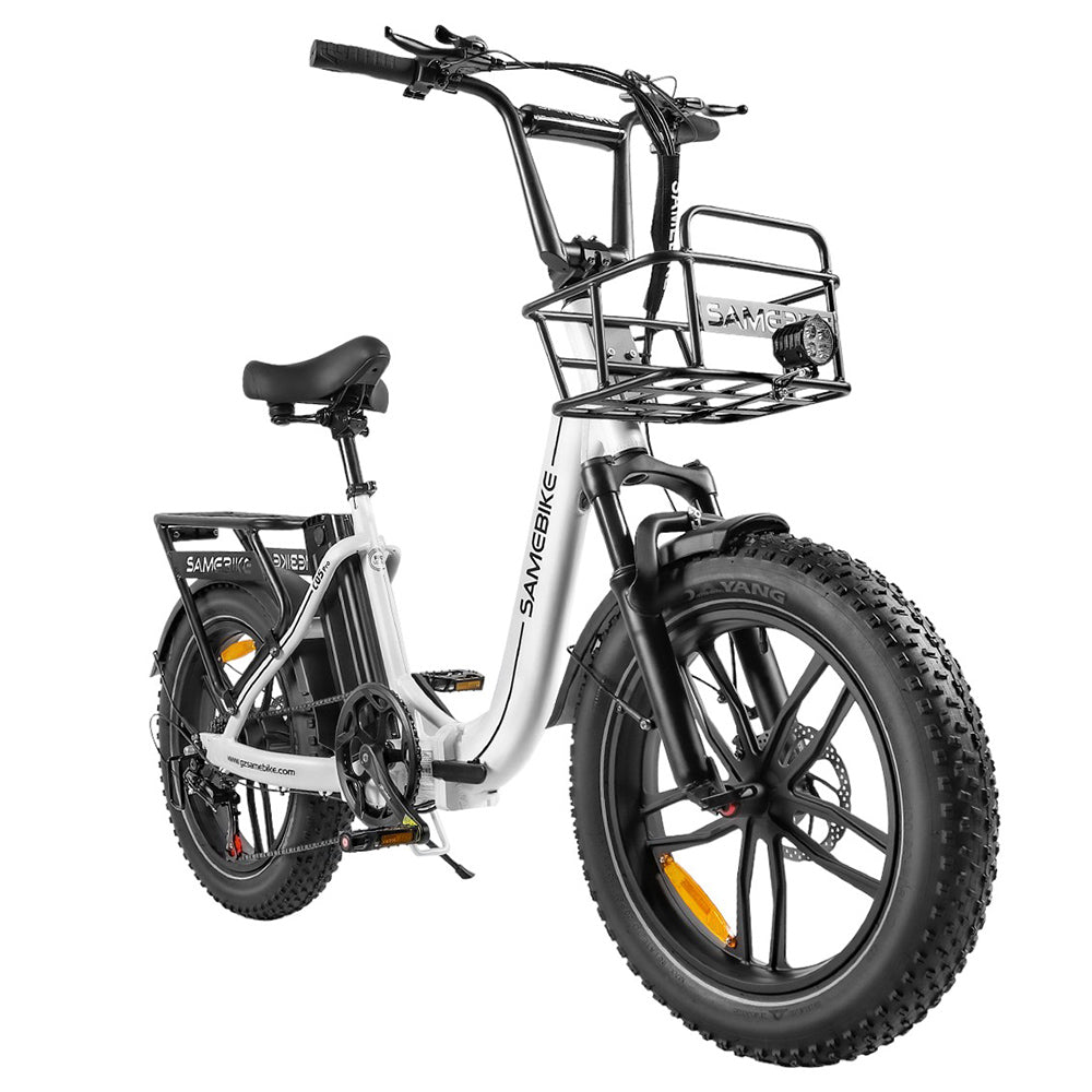 SAMEBIKE C05 Pro Electric Bike 20" Fat Tires 500W Motor 36V 13Ah Battery