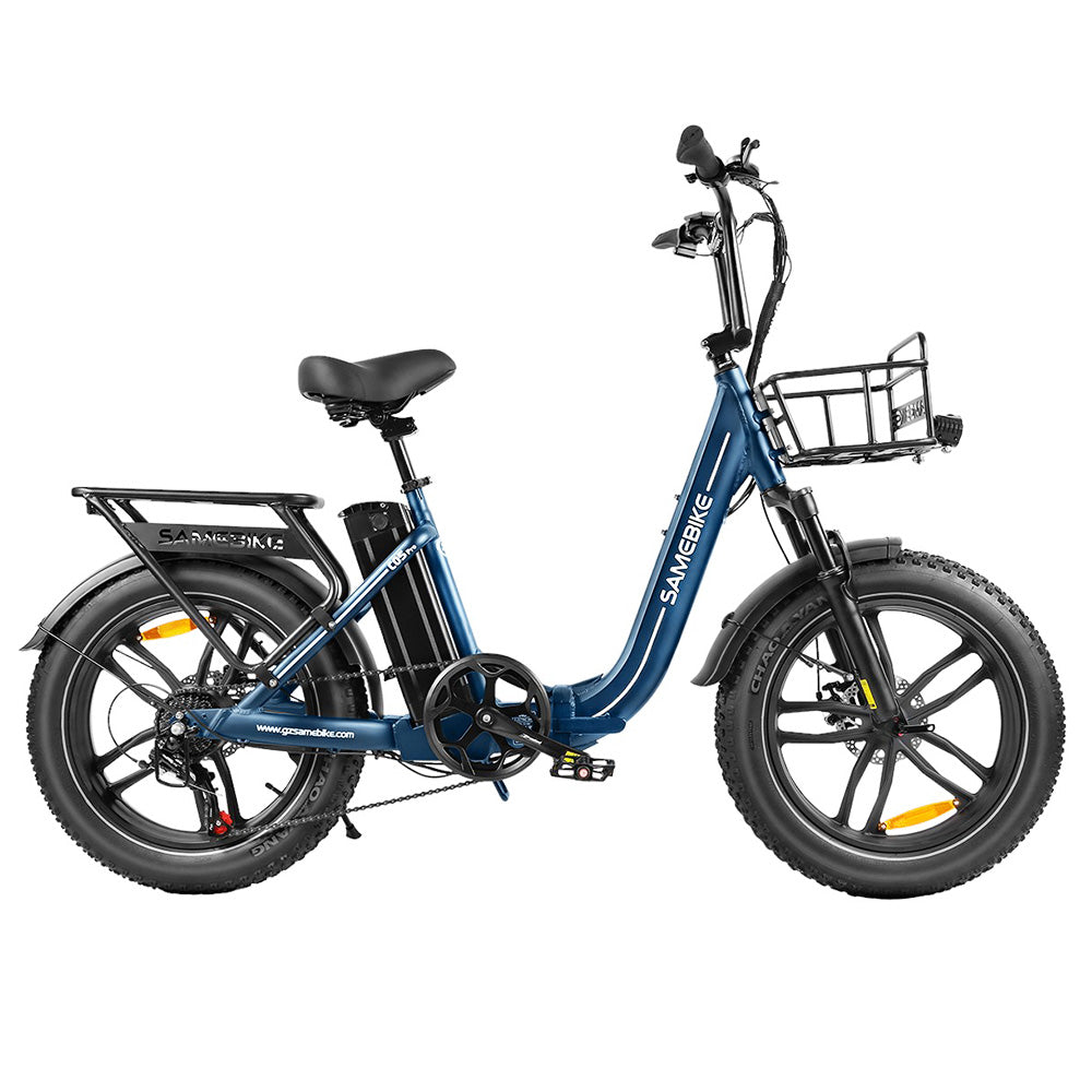 SAMEBIKE C05 Pro Electric Bike 20" Fat Tires 500W Motor 36V 13Ah Battery