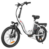 SAMEBIKE CY20 Spoke Wheel Electric Bike 20" Tires 350W Motor 36V 12Ah Battery