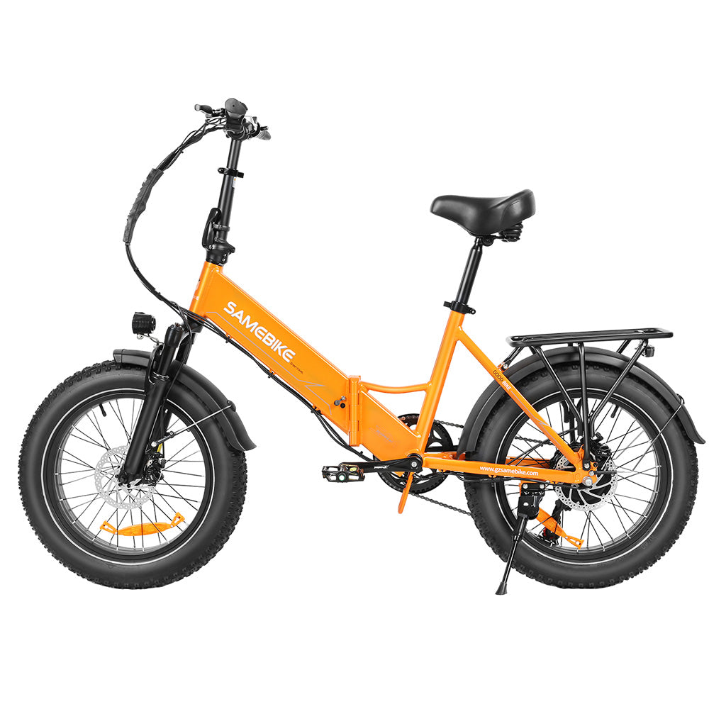 SAMEBIKE LOTDM200-II Folding Electric Bike 20" Fat Tires 750W Motor 48V 13Ah Battery