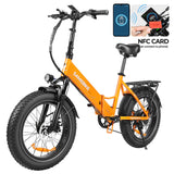 SAMEBIKE LOTDM200-II Folding Electric Bike 20" Fat Tires 750W Motor 48V 13Ah Battery