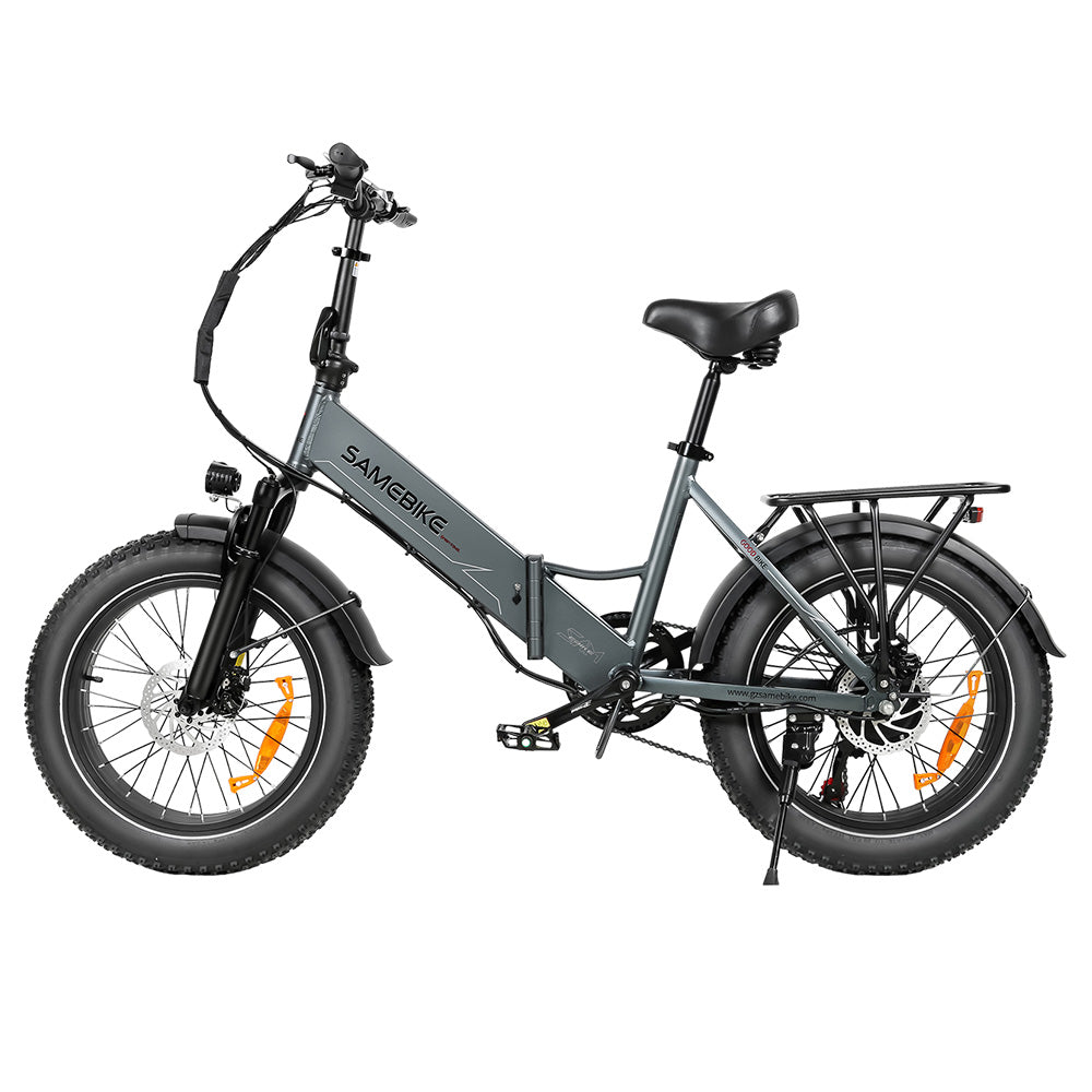 SAMEBIKE LOTDM200-II Folding Electric Bike 20" Fat Tires 750W Motor 48V 13Ah Battery