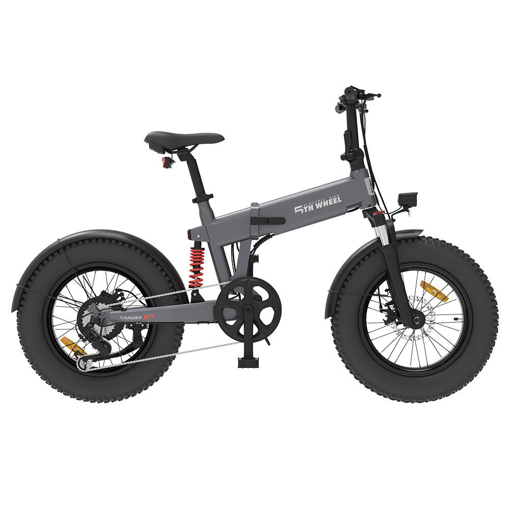 5TH WHEEL Thunder 1FT Electric Bike 20" Tires 250W 48V 10.4Ah Battery