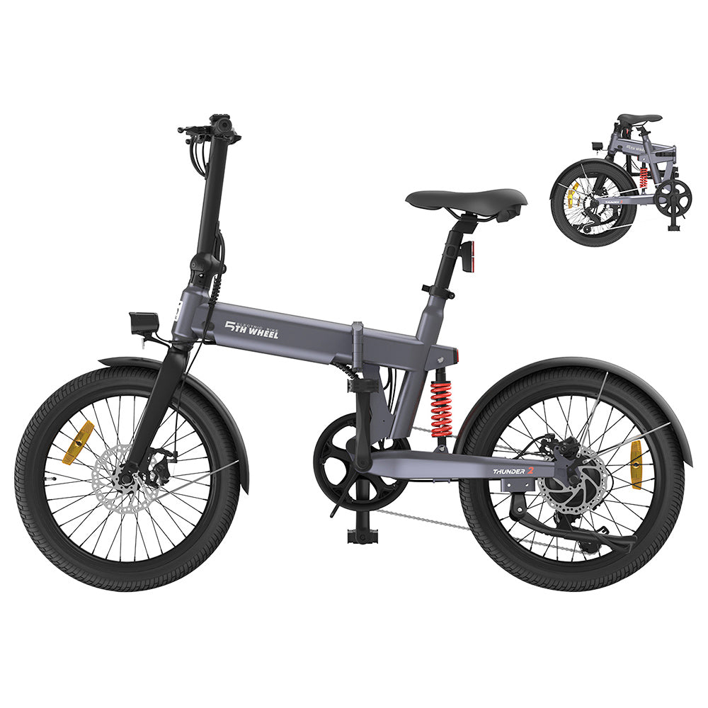 5TH WHEEL Thunder 2 EB05 Electric Bike 20'' Tires 250W 36V 10.4Ah Battery