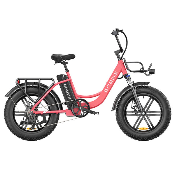 ENGWE L20 Bicicleta eléctrica paso a paso 20'' Neumáticos anchos Motor 250W Batería 48V 13Ah