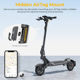 Ausom Gallop SR1 Electric Scooter 10" Tires Dual 1000W Motors 52V 20.8Ah Battery