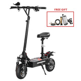 BOYUEDA Q7 Pro Electric Scooter 10" Tires Dual 1600W Motors 52V 19Ah Battery