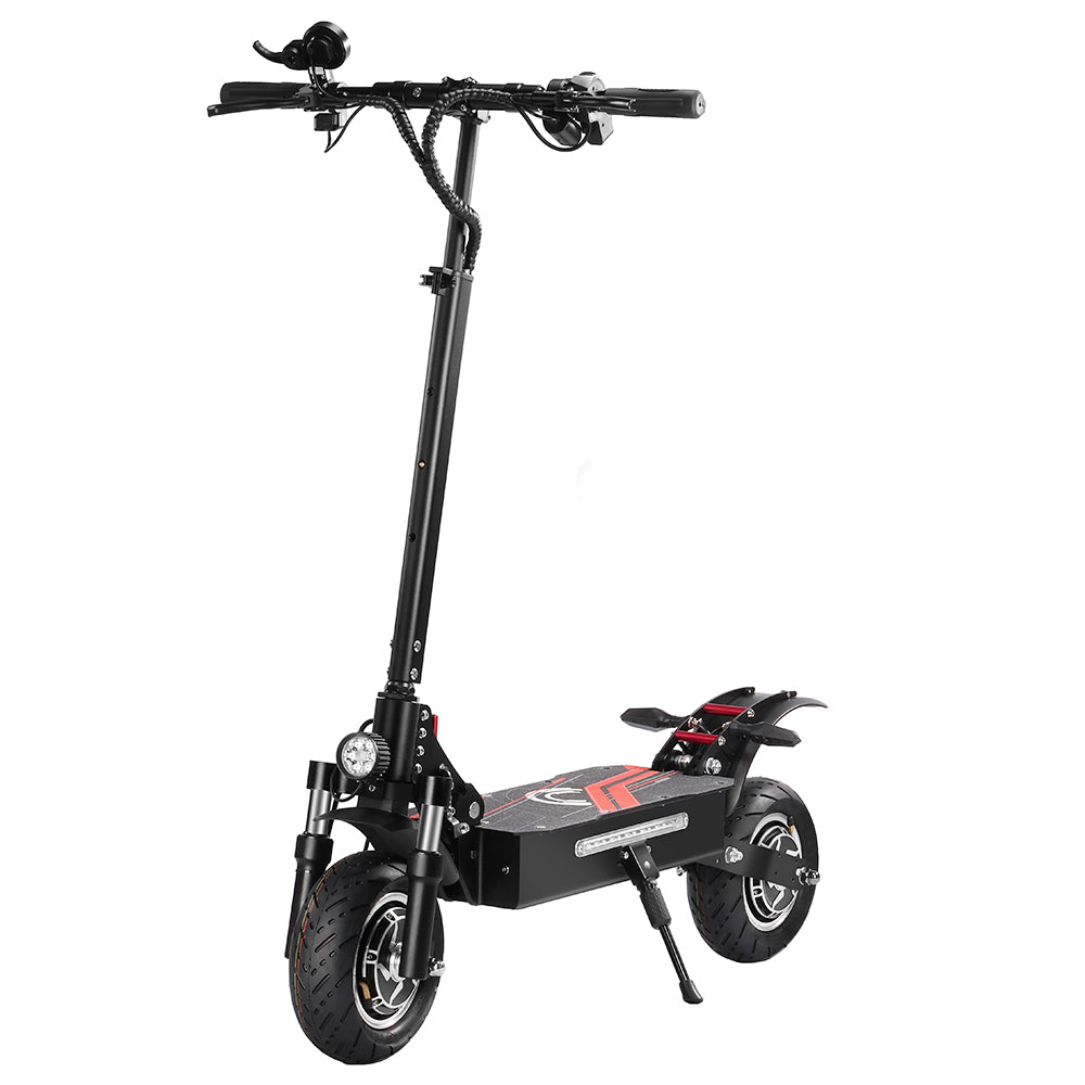 BOYUEDA Q7 Pro Electric Scooter 10" Tires Dual 1600W Motors 52V 19Ah Battery