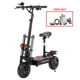 BOYUEDA S3-11 Electric Scooter 11" Tires Dual 3000W Motors 60V 38Ah Battery