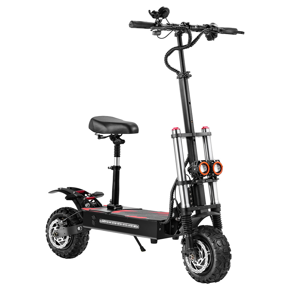 BOYUEDA S3-11 Electric Scooter 11" Tires Dual 3000W Motors 60V 38Ah Battery