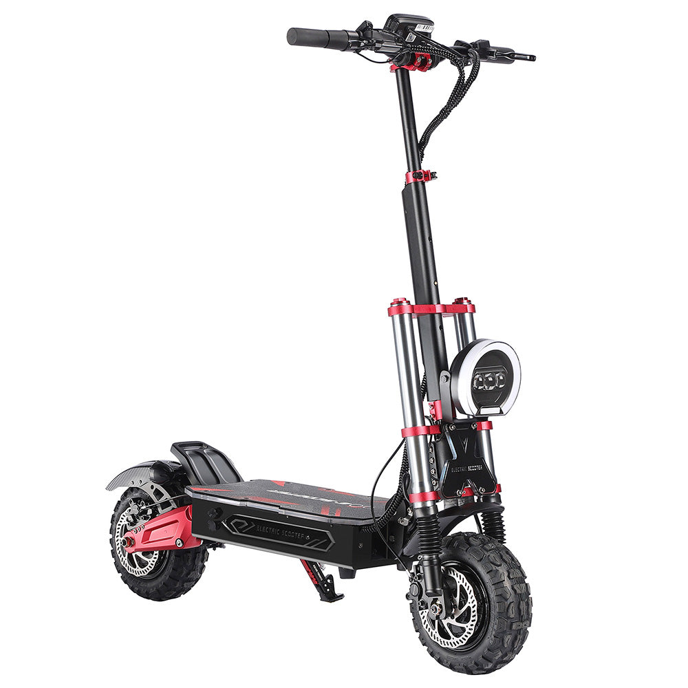 BOYUEDA S5-11 Electric Scooter 11" Tires Dual 3000W Motors 60V 38Ah Battery