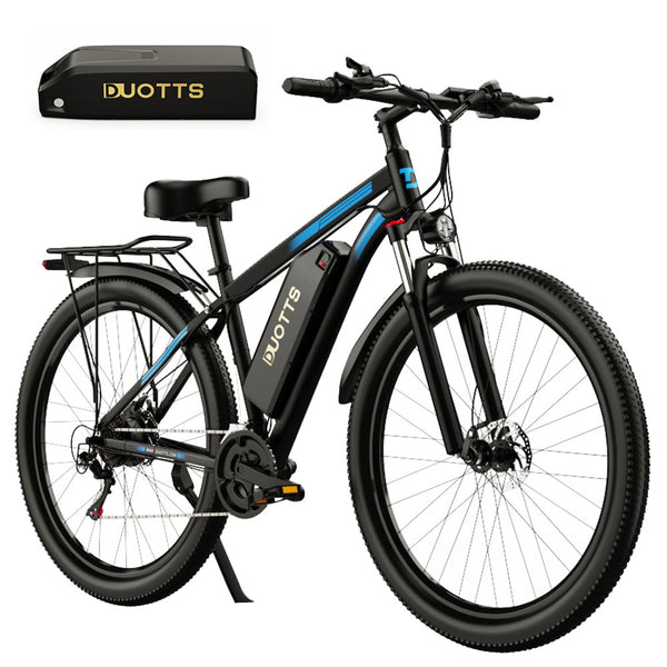 DUOTTS C29 Electric Bike 29" Tires 750W Motor 48V Dual 15Ah Batteries