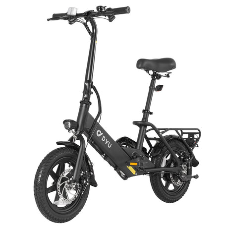 DYU C3 Folding Electric Bike 14" Tires 250W Motor 36V 7.5Ah Battery