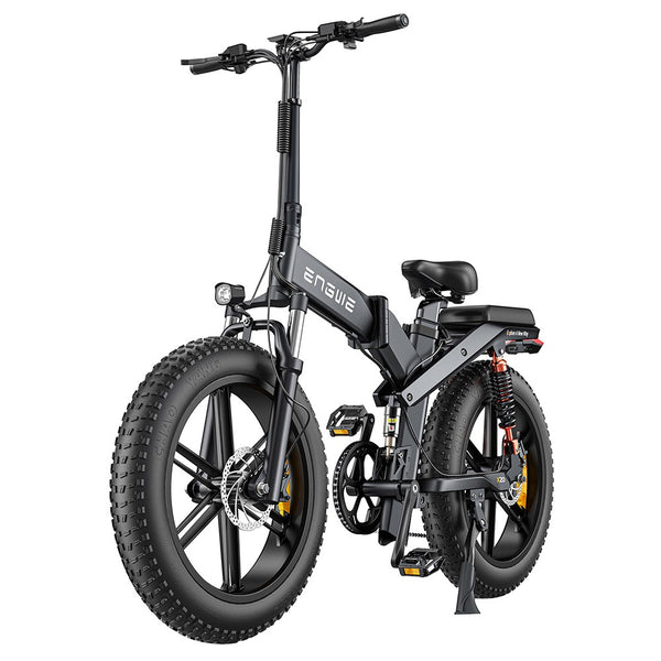 ENGWE X20 Electric Mountain Bike 20" Off-Road Fat Tires 750W Motor