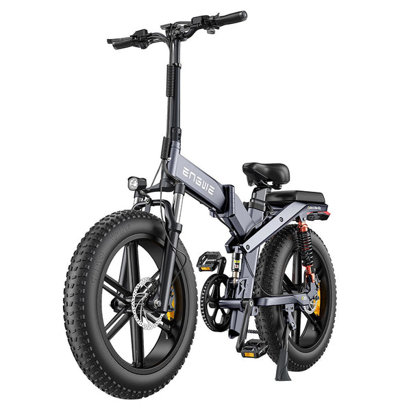 ENGWE X20 Electric Mountain Bike 20" Off-Road Fat Tires 750W Motor