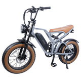 EUENI FXH009 Pro Electric Bike 20" Fat Tires 750W Motor 48V 15Ah Battery