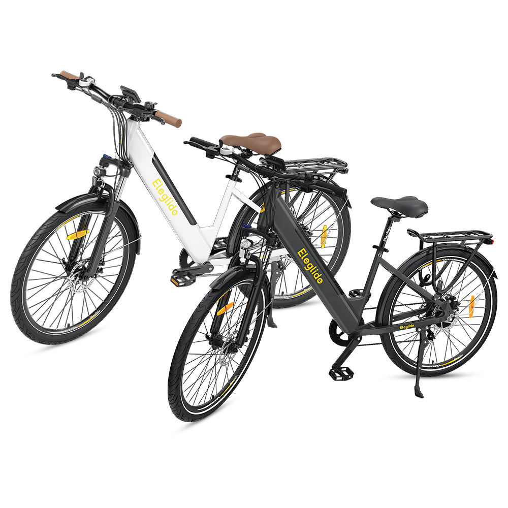 Bicicleta de trekking eléctrica paso a paso Eleglide T1 27,5'' Motor 250W Batería 36V 13Ah