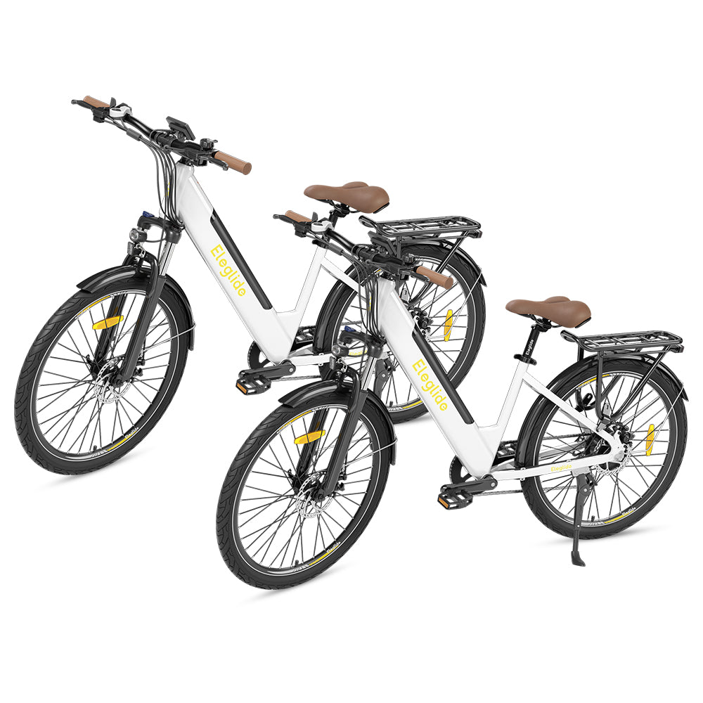 Bicicleta de trekking eléctrica paso a paso Eleglide T1 27,5'' Motor 250W Batería 36V 13Ah