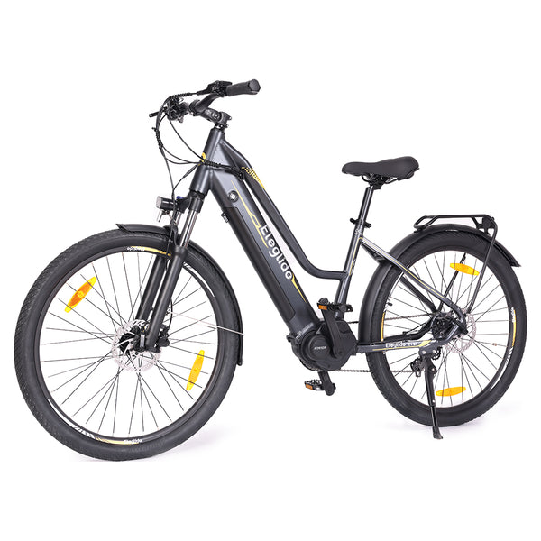 Eleglide C1 Step-Thru Electric Trekking Bike 27.5" 250W Mid-Drive 36V 14.5Ah Battery