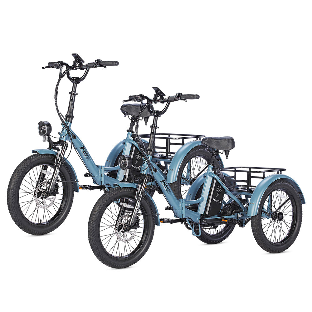 2-Pack Fafrees F20 Mate Foldable Electric Cargo Tricycle Offer