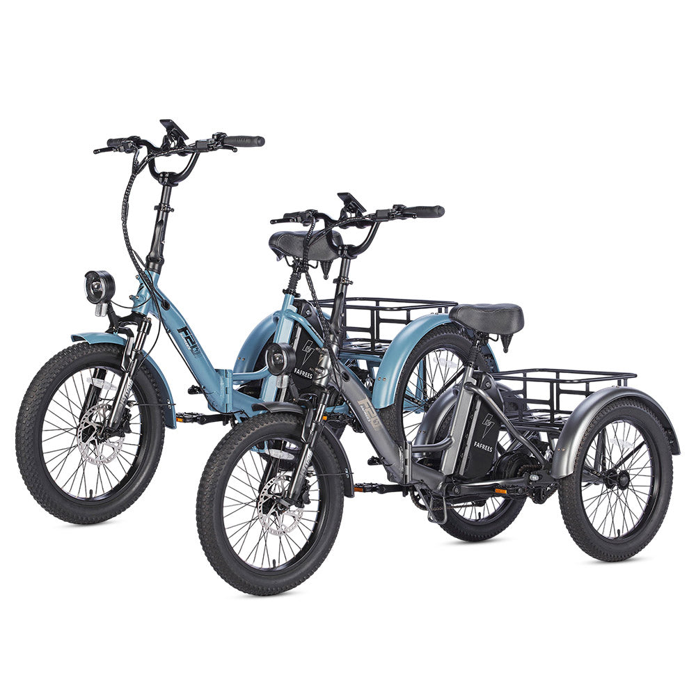 Triciclo eléctrico Fafrees F20 Mate Triciclo con neumáticos gruesos de 20''