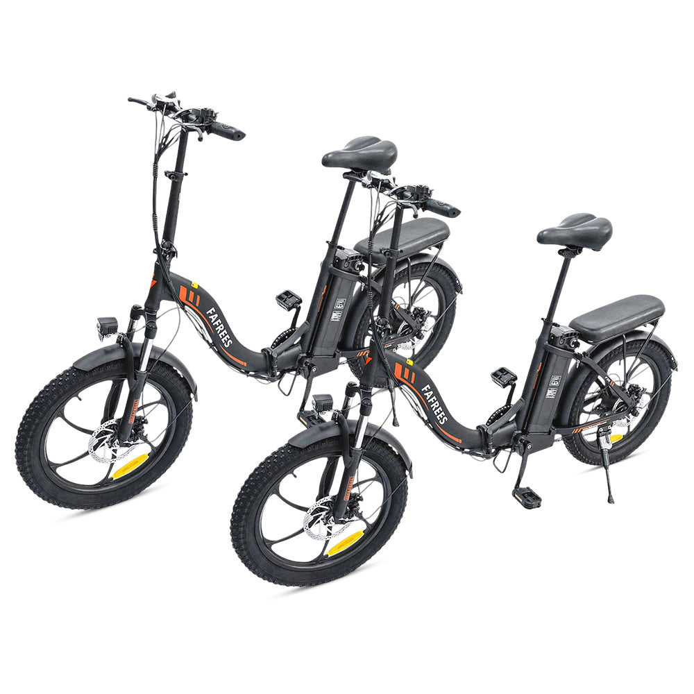 La bici eléctrica 20" de la ciudad de Fafrees F20 cansa la batería del motor 36V 15Ah de los neumáticos 250W