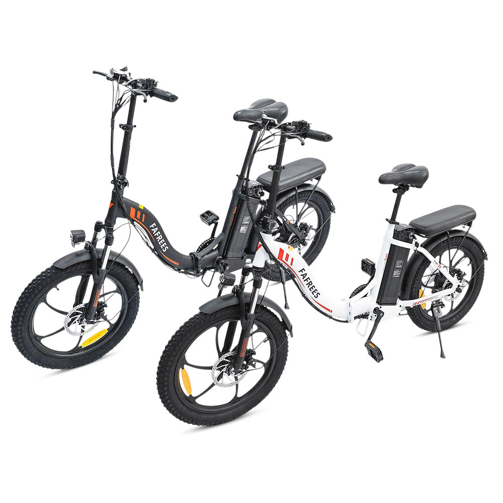 La bici eléctrica 20" de la ciudad de Fafrees F20 cansa la batería del motor 36V 15Ah de los neumáticos 250W