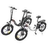 La bici eléctrica 20" de la ciudad de Fafrees F20 cansa la batería del motor 36V 15Ah de los neumáticos 250W