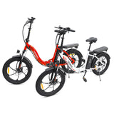 La bici eléctrica 20" de la ciudad de Fafrees F20 cansa la batería del motor 36V 15Ah de los neumáticos 250W