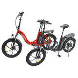 La bici eléctrica 20" de la ciudad de Fafrees F20 cansa la batería del motor 36V 15Ah de los neumáticos 250W