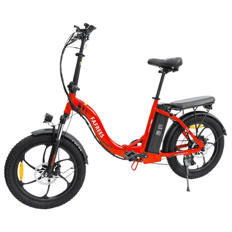 La bici eléctrica 20" de la ciudad de Fafrees F20 cansa la batería del motor 36V 15Ah de los neumáticos 250W