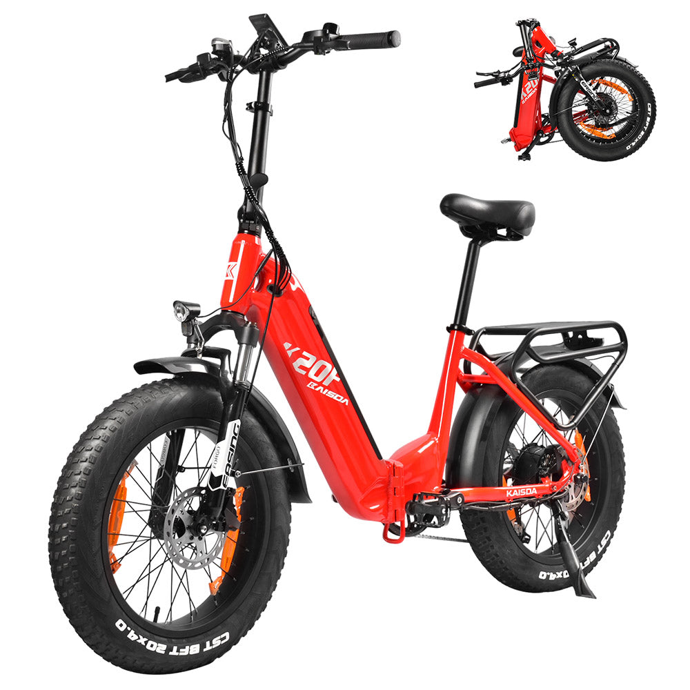 Kaisda K20F Electric Bike 20" Tires 250W 36V 25Ah Battery