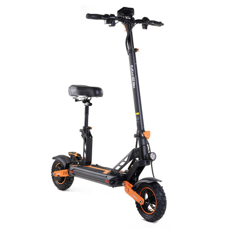 Trottinette électrique KuKirin G2 MAX avec siège détachable Pneus tout-terrain de 10 pouces Moteur 1000W Batterie 48V 20Ah Vitesse de 55km/h