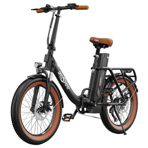 ONESPORT OT16-2 Electric Bike 20" Tires 250W Motor 48V 17Ah Battery