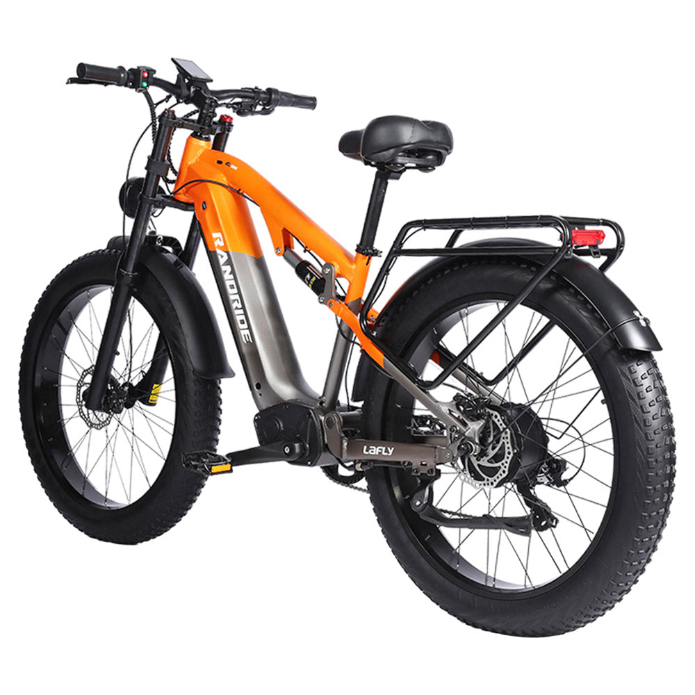 RANDRIDE YX80 Electric Mountain Bike 26" Tires 1500W Brushless Motor 48V 20Ah Battery