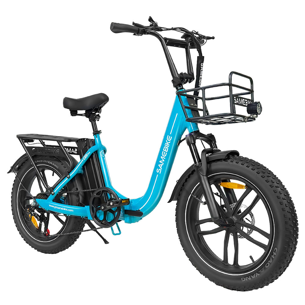 SAMEBIKE C05 Pro Electric Bike 20" Fat Tires 500W Motor 36V 13Ah Battery