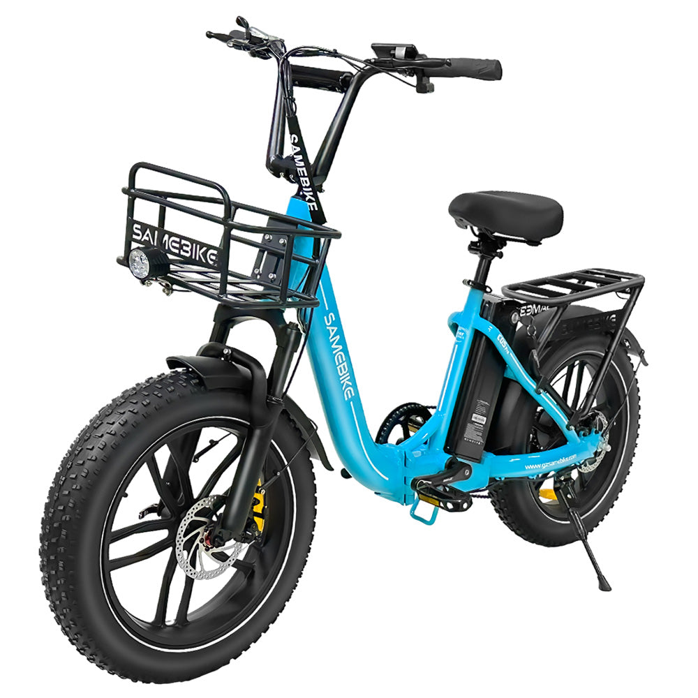 SAMEBIKE C05 Pro Electric Bike 20" Fat Tires 500W Motor 36V 13Ah Battery