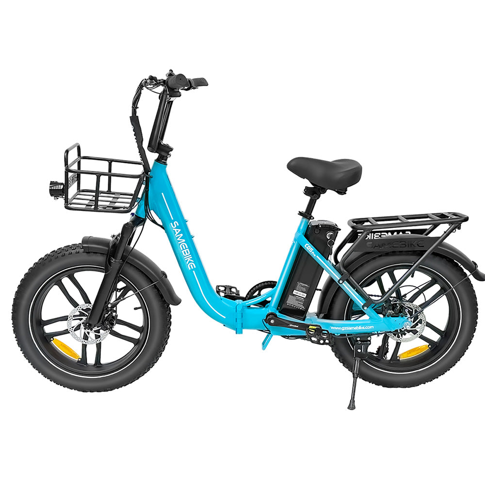 SAMEBIKE C05 Pro Electric Bike 20" Fat Tires 500W Motor 36V 13Ah Battery