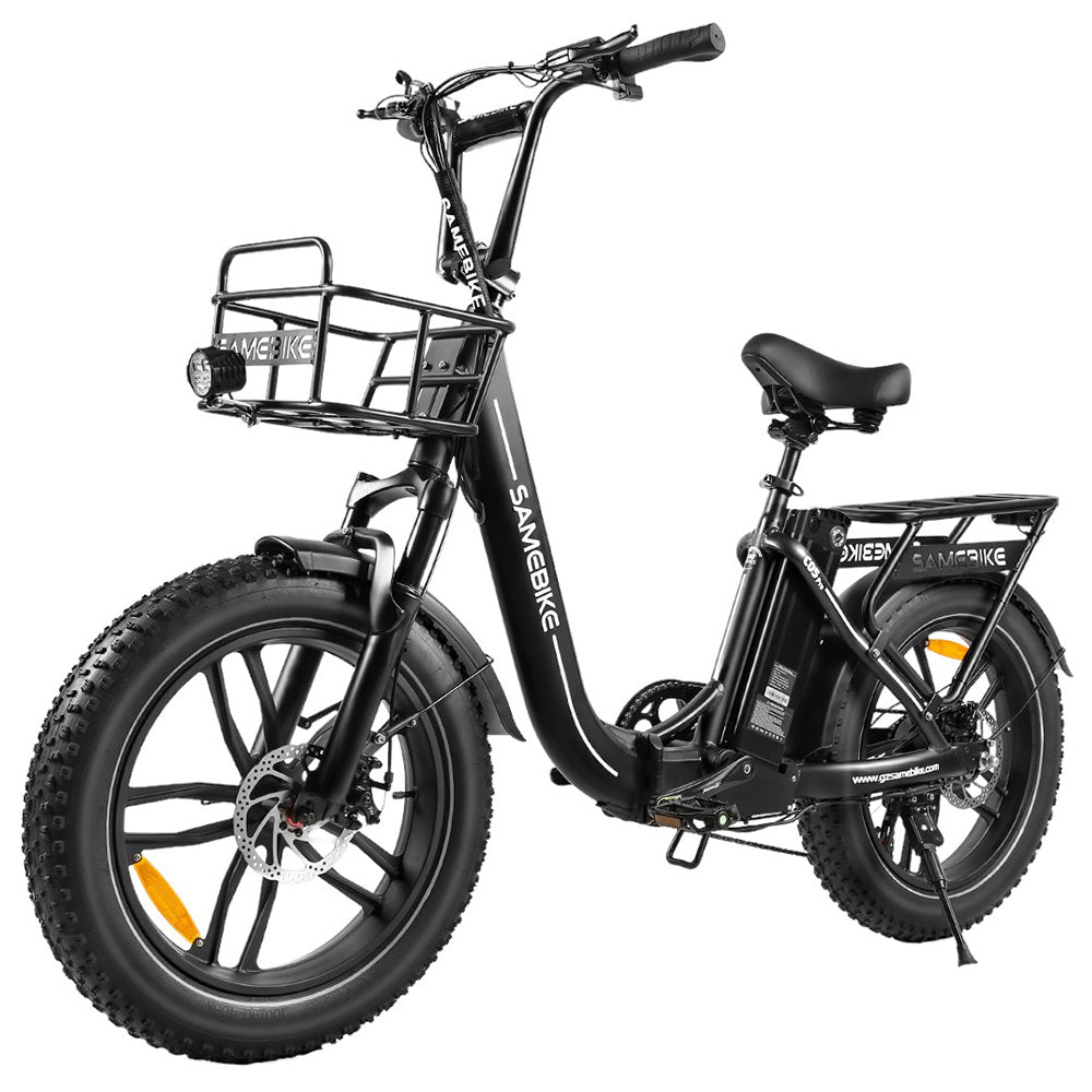 SAMEBIKE C05 Pro Electric Bike 20" Fat Tires 500W Motor 36V 13Ah Battery